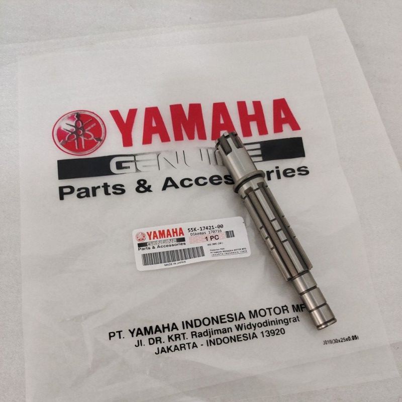 As Gear gir depan front Sprocket shaft Yamaha RXZ RZR ORIGINAL - RPMsemarang1 Promo Murah