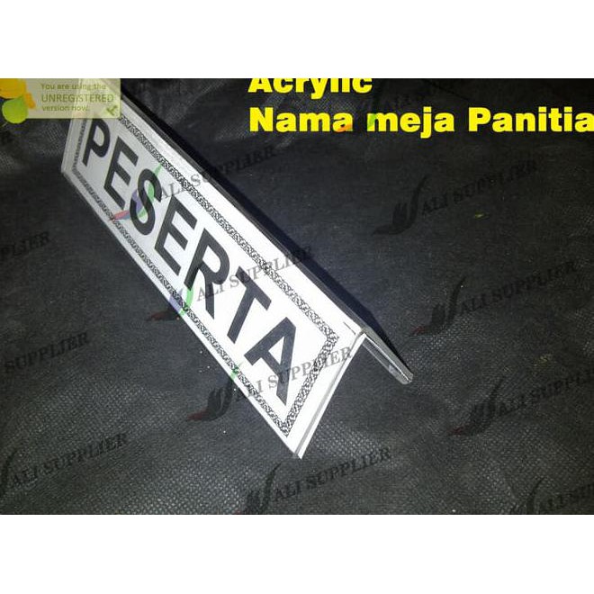 

Acrylic Nama Meja Panitia Unit Berkualitas