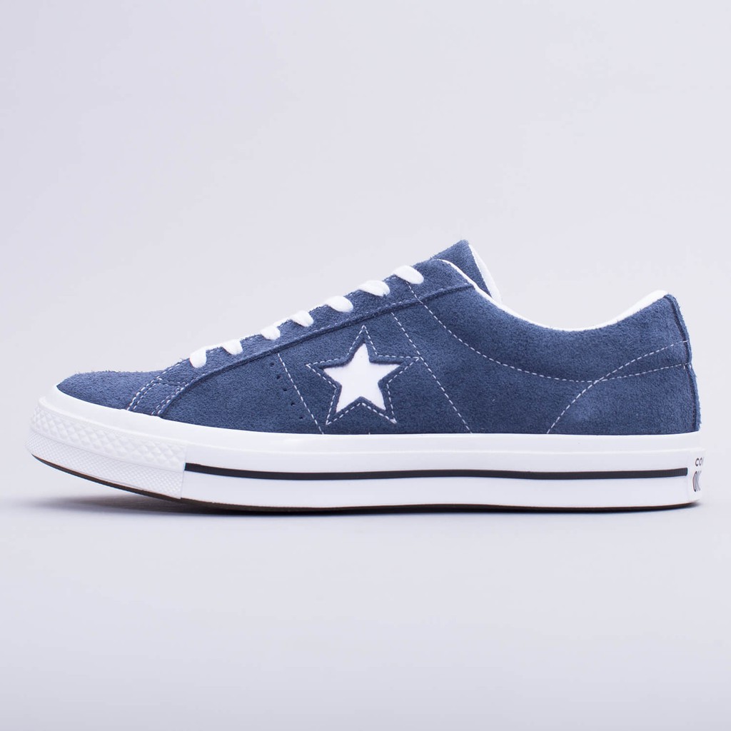 Sepatu Converse Onestar Suede Ox Navy Mens Sneakers Casual Sport Skate