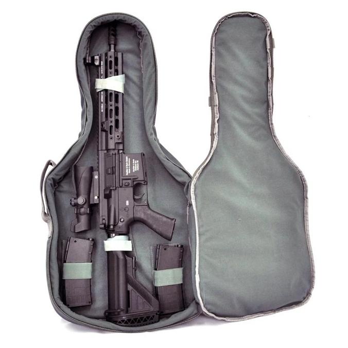 TAS SENAPAN SENJATA TAS SENAPAN PUNGGUNG KOTAK SENAPAN AIRSOFTGUN