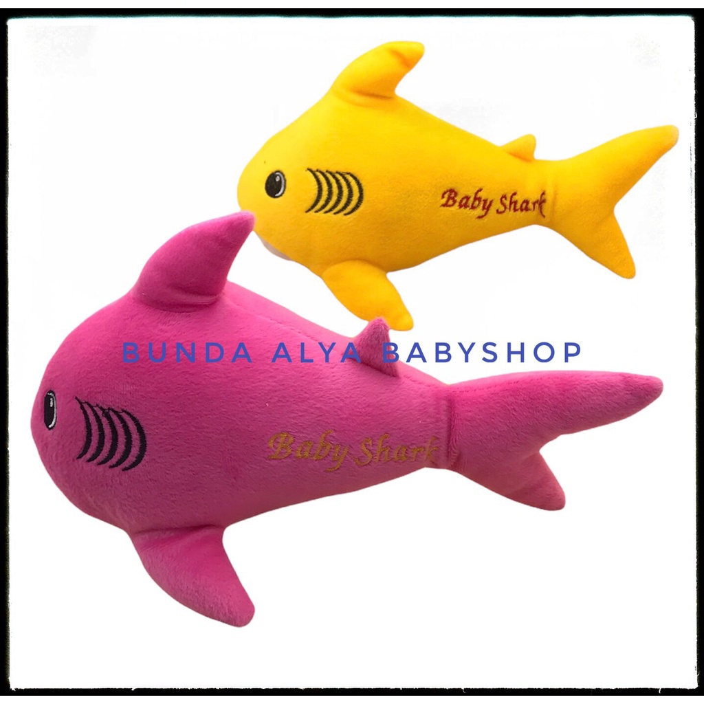 Mainan Anak Boneka HIU Shark - Boneka Anak Ikan - Mainan Anak Edukasi - Dolls - Toys - Boneka SHARK 30 cm