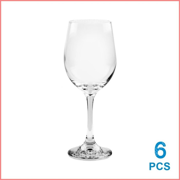 Libbey Delicate Set Gelas Wine 350 Ml 6 Pcs bn17