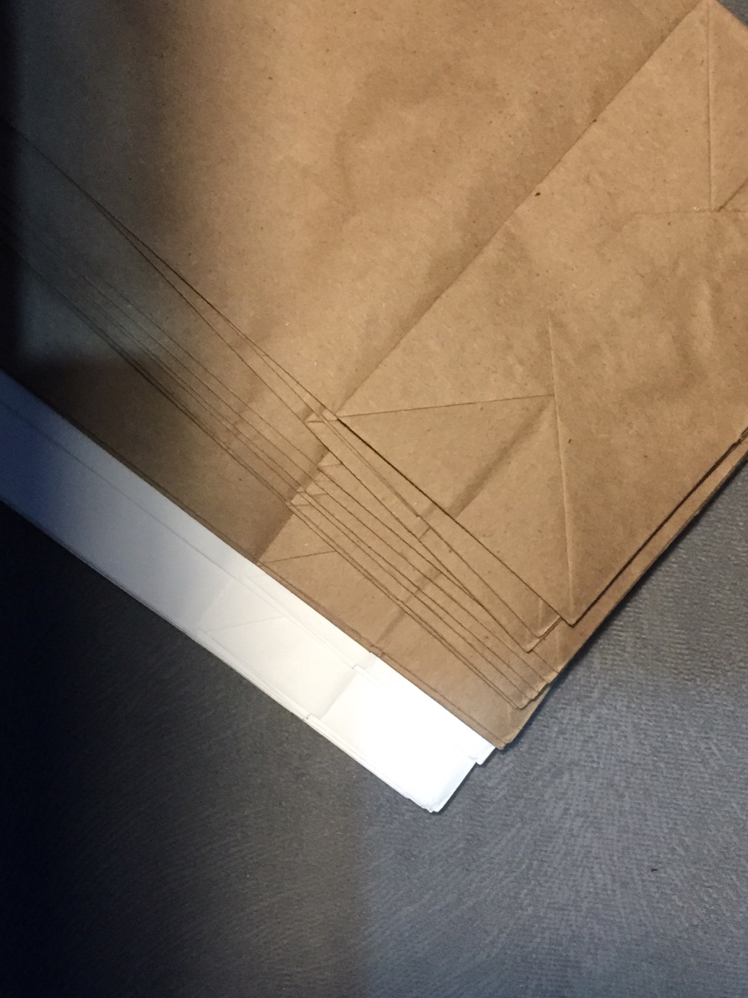 ( 13x24 Cm ) Paper Food Bag L / Kantong Kertas Putih Untuk Burger Gorengan Fast Food Flat Bottom