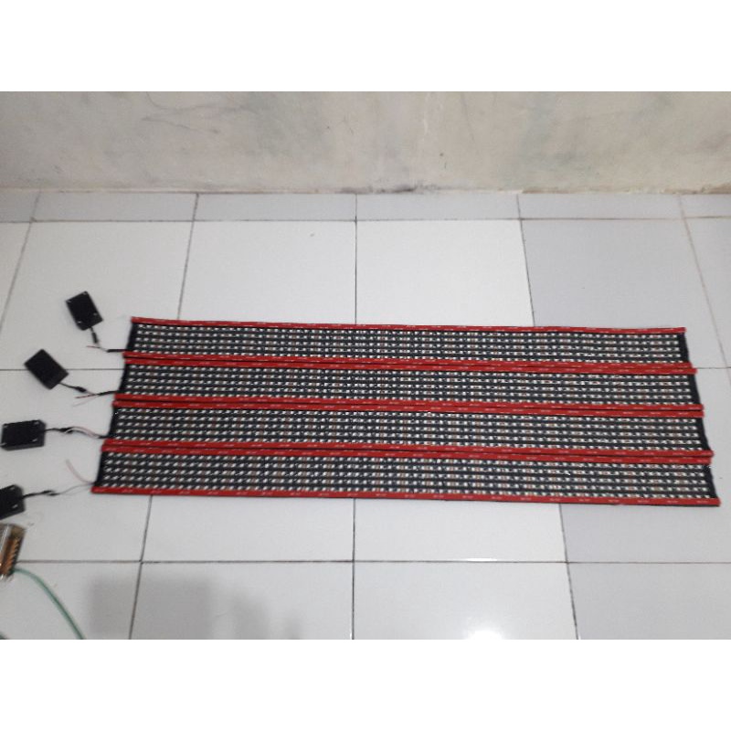 STROBO RUNING TEKS 5 BARIS WIFI