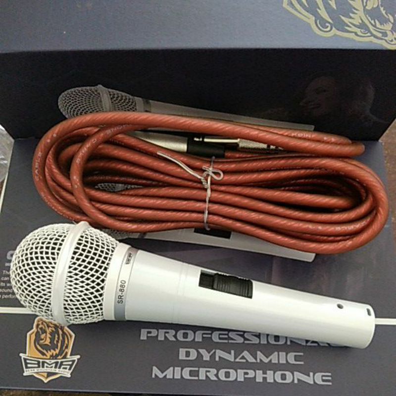 MICROPHONE BMA SR-880 MICROPHONE KABEL BMA