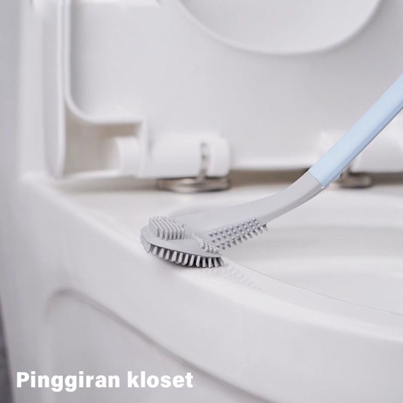 Brush Toilet Golf Silicone / Sikat Kamar Mandi Silikon.