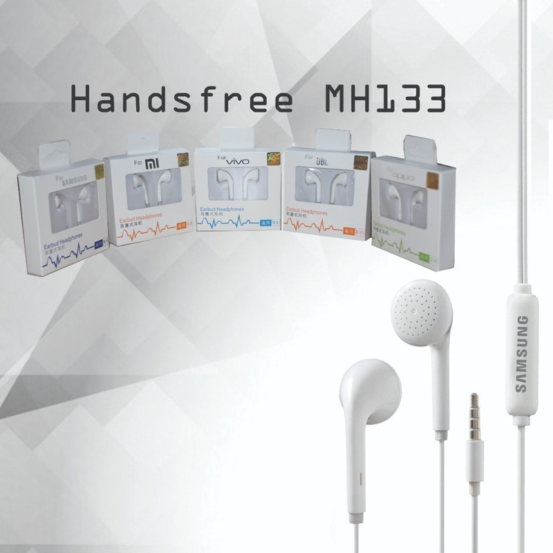 PROMO SPESIAL HF MH-133 HANDFSFREE MH133 VIVO EARPHONE STEREO MUSIC