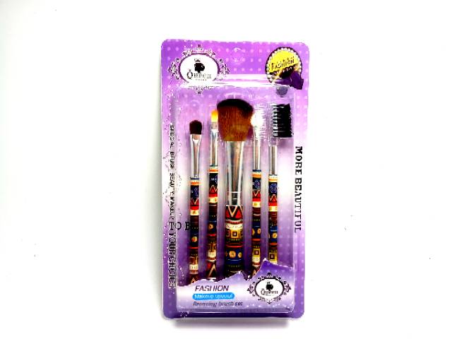 MAKEUP BRUSH SET QUEEN GLAMOUR 5in1