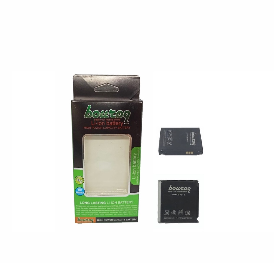 Battery Bouroq Double Power Batre Samsung B3310 Battery Smartphone