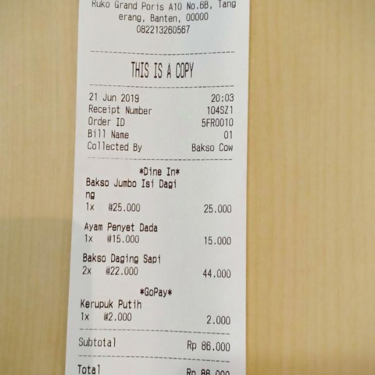 

QOY Kertas Struk Thermal Mobile Printer 57x40 CORELESS, Merk Otani, 1 Pack Isi 10Roll Promo Today