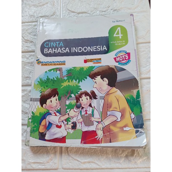 

BUKU BAHASA INDONESIA KELAS 4 SD BUKU BEKAS ORIGINAL