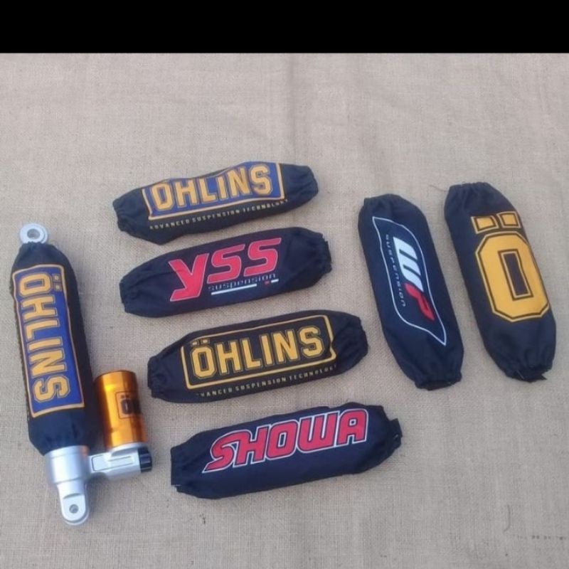 Sarung shock breaker dan cover shock belakang Motor Universal Bahan Nylon Anti Air