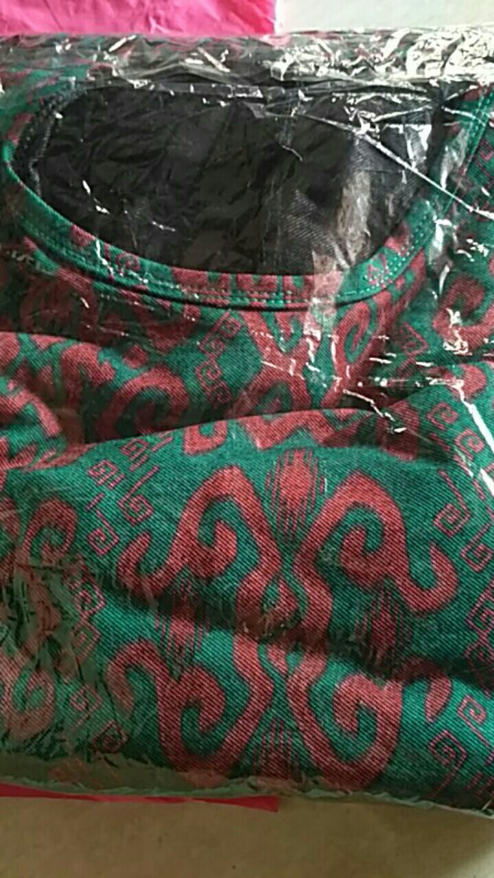 Gamis Ibu Hadiah Idul Fitri Orang Tua Calvin Jeans Motif Batik Etnik