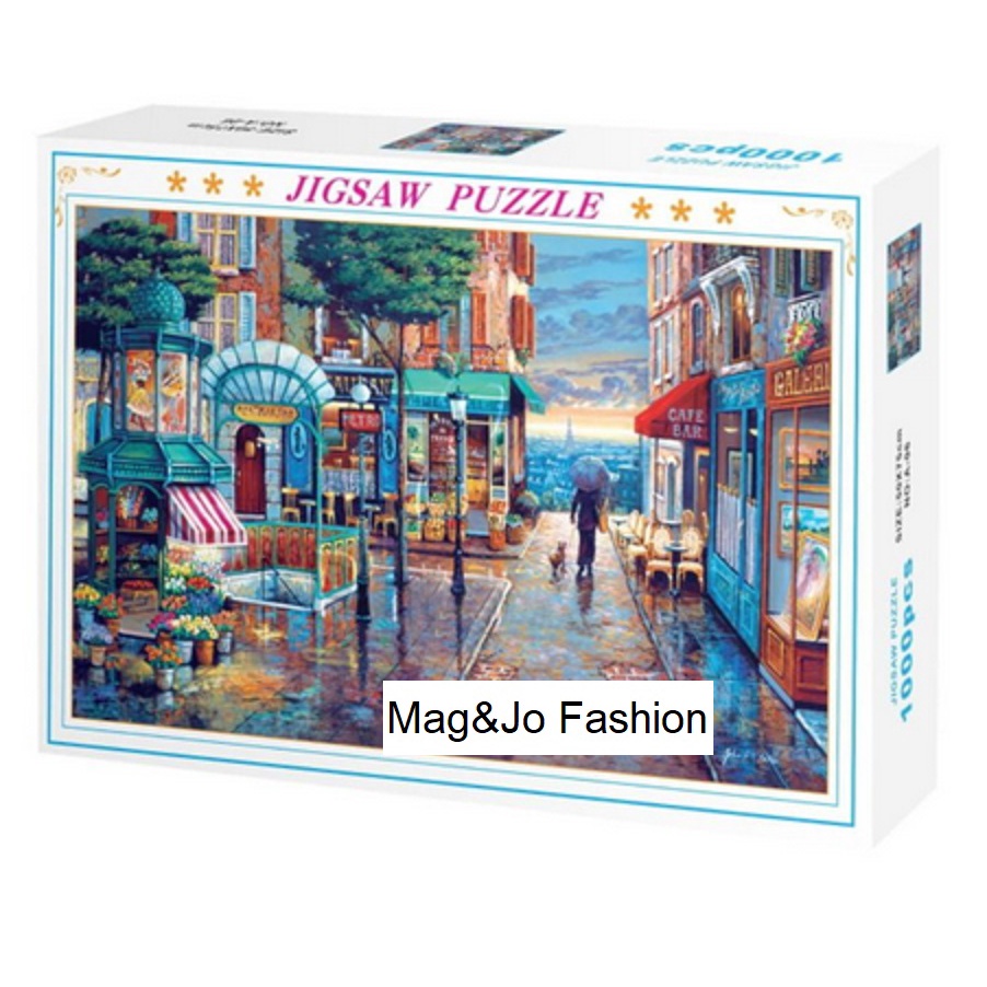 Puzzle 1000 Pcs Jigsaw Puzzle Ukuran Besar 50 X 75 Cm Besar