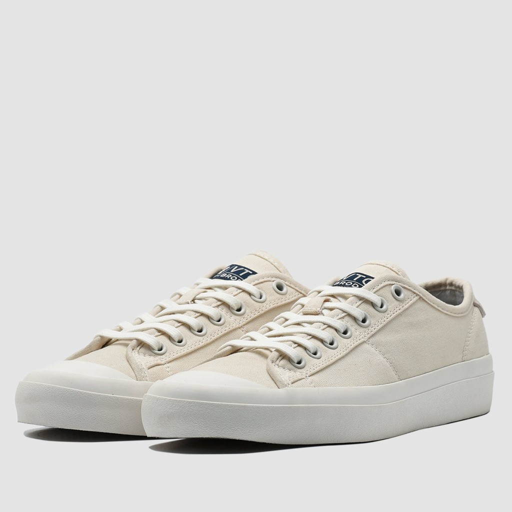 Sepatu Brodo Vintage V2 Low (Mocha/Navy/Fullblack/Teracota/Natural White/Black White/Camel/Olive)-Natural White