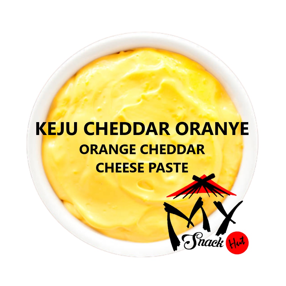 PASTA CHEDDAR 100GR - WHITE ORANGE CHEESE FILLING SPREAD PASTE - SELAI KEJU PUTIH ORANYE ISIAN CREAM