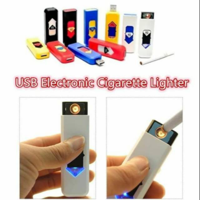 KOREK API USB ELEKTRIK KEKINIAN / RECHARGEABLE LIGHTER USB