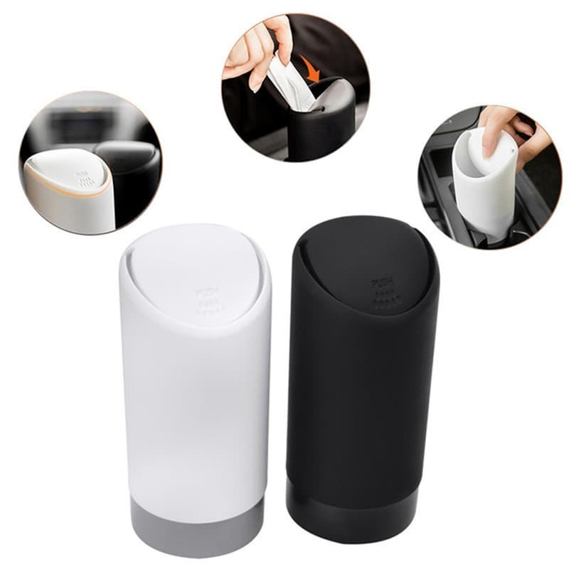 Tempat Sampah Mobil Mini Kotak Tong Sampah Mobil Minimalis Silikon Universal Mobil Yaris Vios Innova