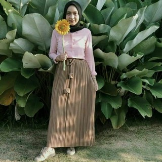 rok plisket premium tali lonceng