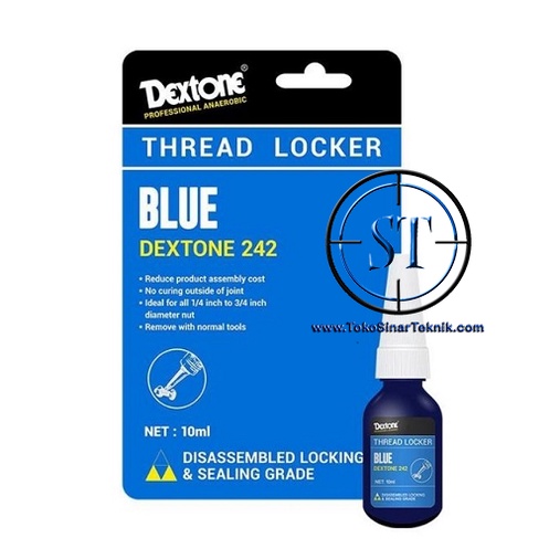 Lem Trimpot / Baut Thread Locker Penanda Baut Los Jebol Trim Tidak Permanen Dextone 242