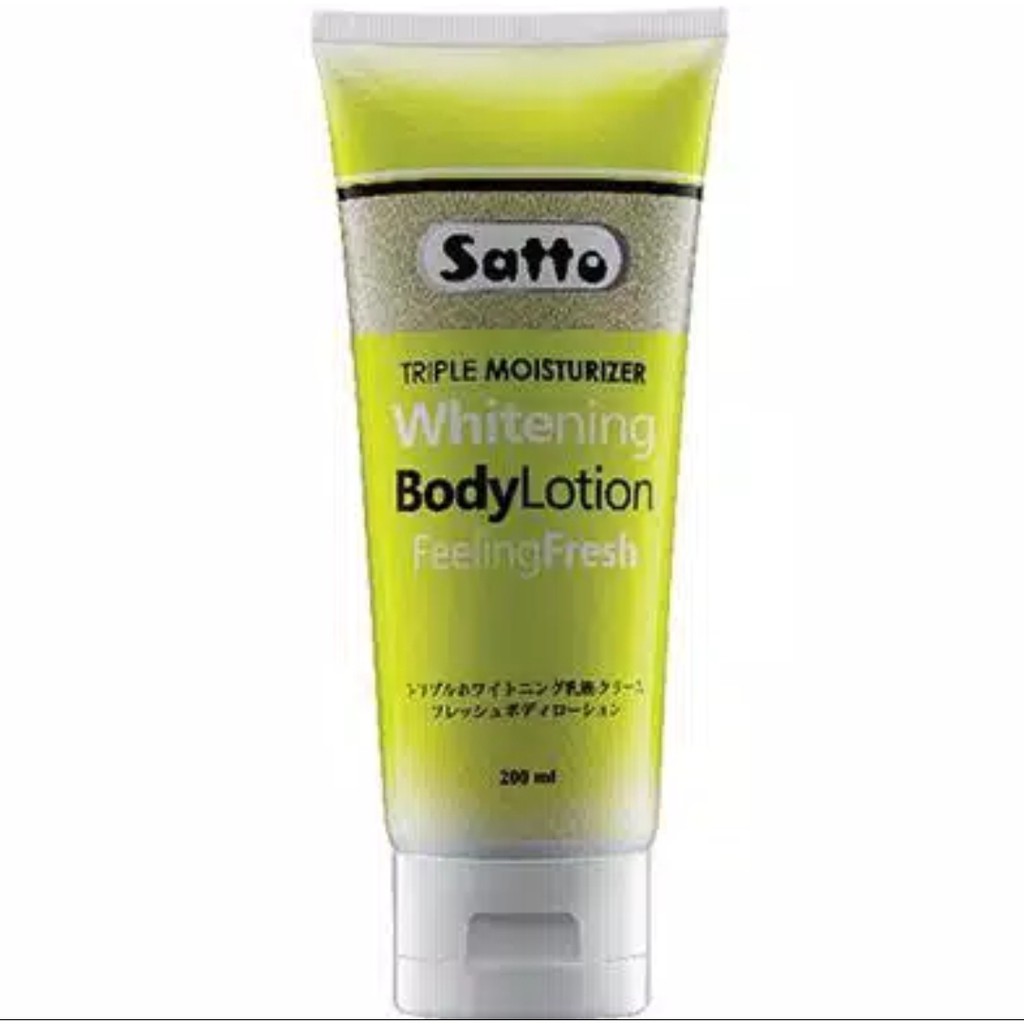 Satto body lotion feeling fresh 200ml