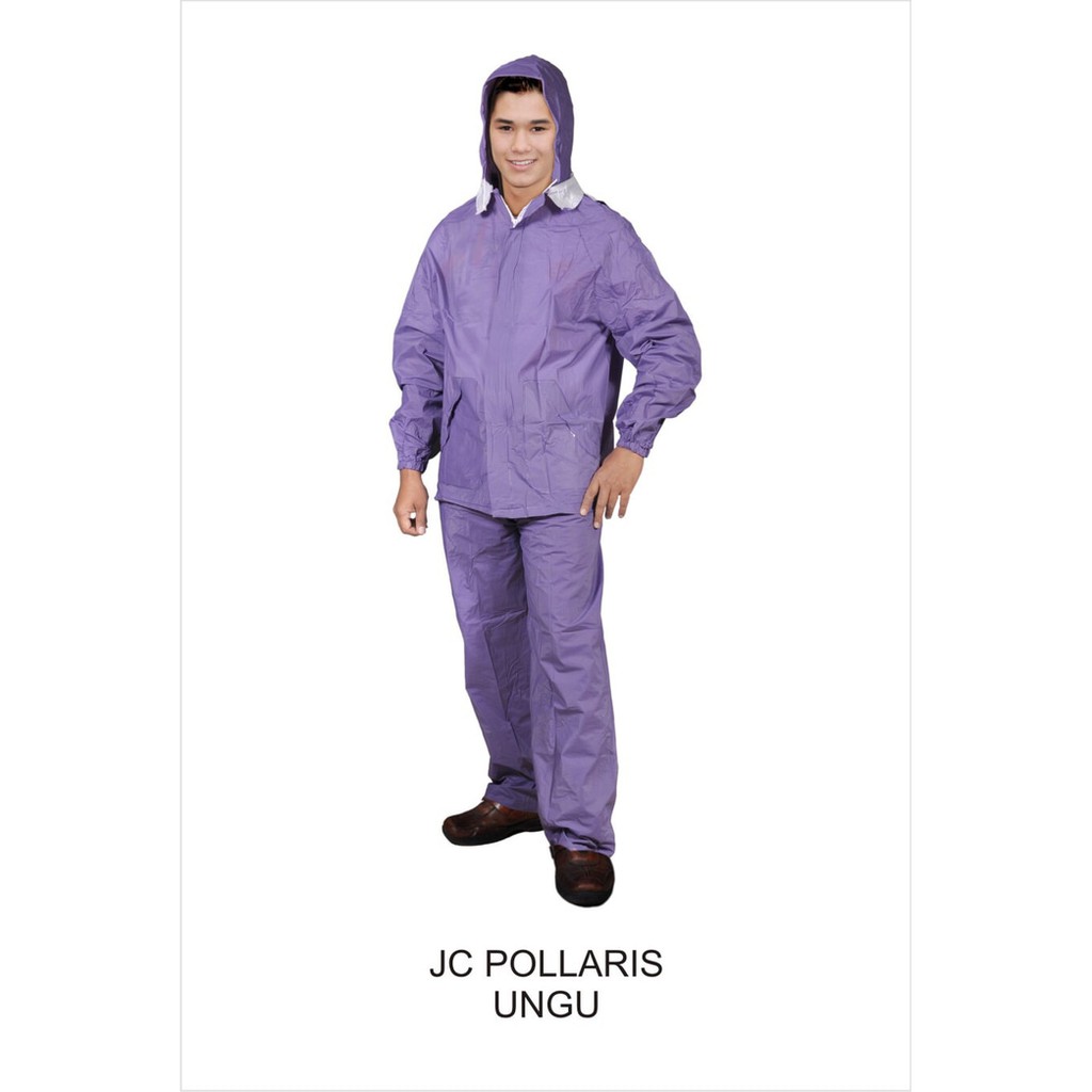 Jope Jas Hujan Setelan Dewasa Baju dan Celana Premium Polaris