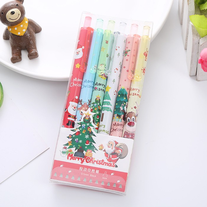 

Menakjubkan Pena Set (6 Pcs) Berkarakter/Bermotif Lucu Trendi