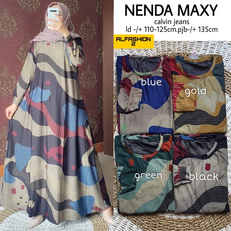 GAMIS CALVIN JEANS / NENDA MAXY ORIGINAL BY ALFASHION SOLO