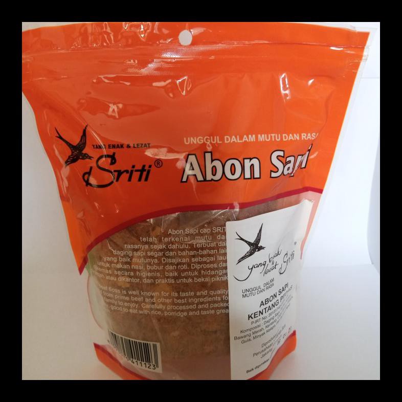 

BARU! SRITI ABON SAPI PEDAS 200GR PALING MURAH