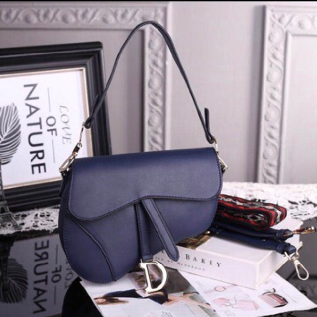 DIOR SADDLE LEATHER BAG 18109