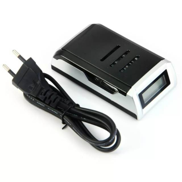 Taffware Smart Intelligent LCD 4 Slot Charger Baterai for AA AAA NiMh NiCd - C905W