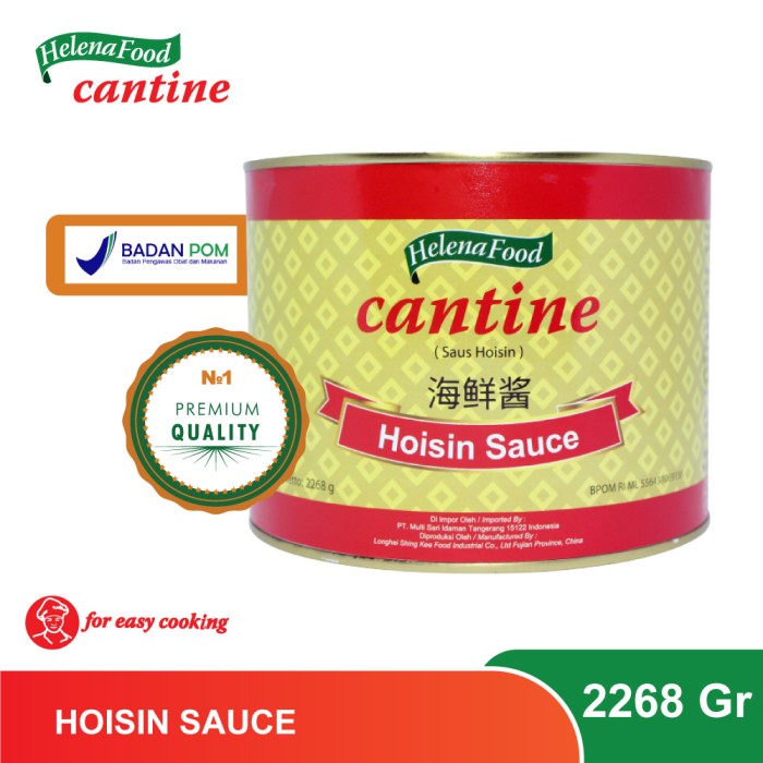 

Hoisin Sauce - Saus Seafood 2268 g Cantine Helena Food - BARU