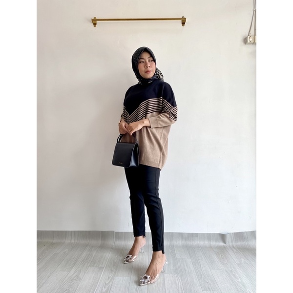 KEILA TOP | BLOUSE KNIT OUTER CARDIGAN PREMIUM