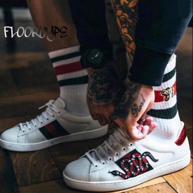 Gucci Ace Sneakers Snake
