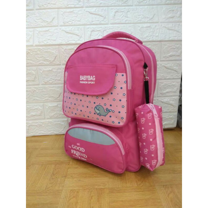 Tas Sekolah Anak Sd Tk Backpack Cewek Cowok Ransel Backpack Sekolah Karakter