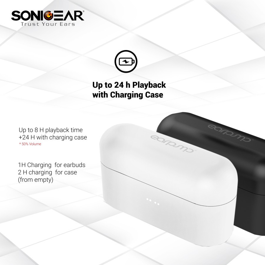 SonicGear TWS 7 HyperBass Gaming Wireless Bluetooth Earphone