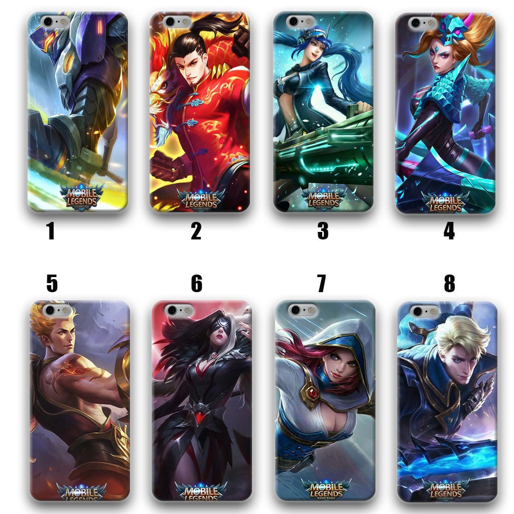 Casing Hp Mobile Legend Semua Hero Shopee Indonesia