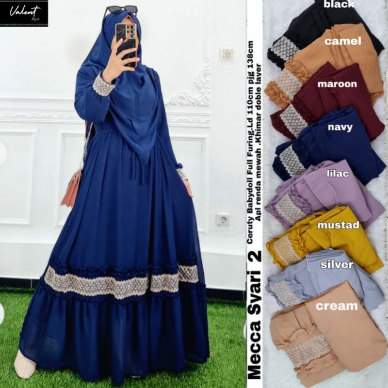 GAMIS DEWASA MECCA SYARI