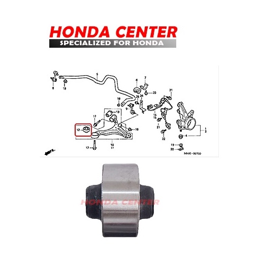 bushing bush bosh lower arm sayap depan besar crv gen2 2002 2003 2004 2005 2006 stream civic vti vtis civic fd 2006 2007 2008 2009 2010 2011