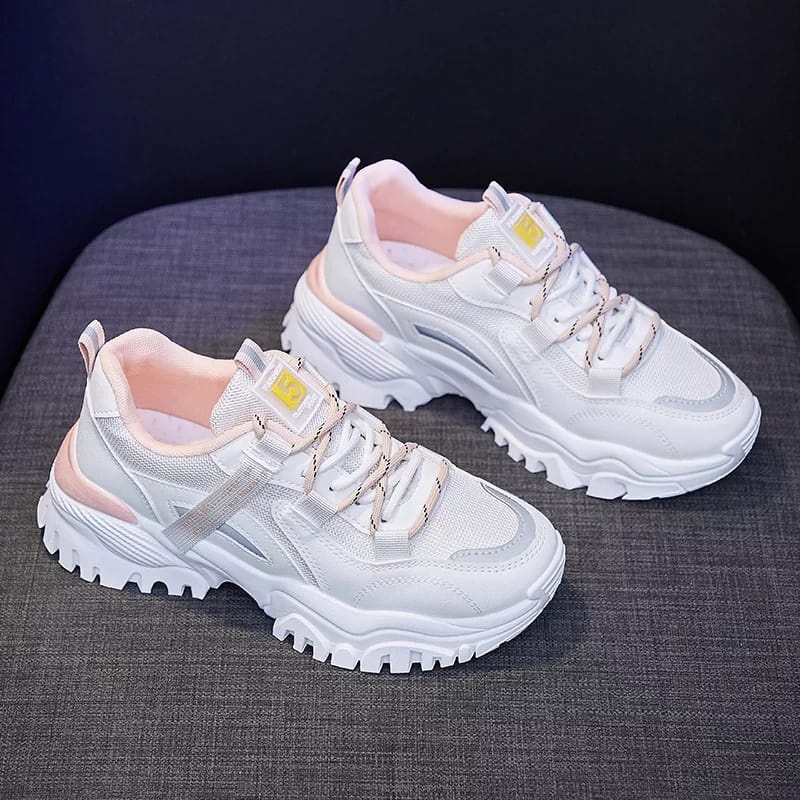 Sneakers wanita Sports Shoes Korea Tiara LG04