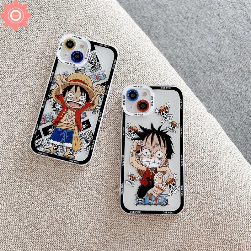 Soft Case TPU Transparan Anime One Piece Cover Xiaomi Redmi 10 9 9T 9A 10C 9C Note 11 10 10s 9 8 9s 9pro 11s 11pro 10pro Max Mi POCO X3 NFC POCO M3 X3 Pro M4