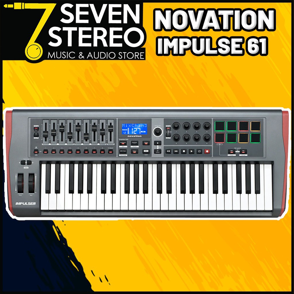 Novation Impulse 61 USB MIDI Controller