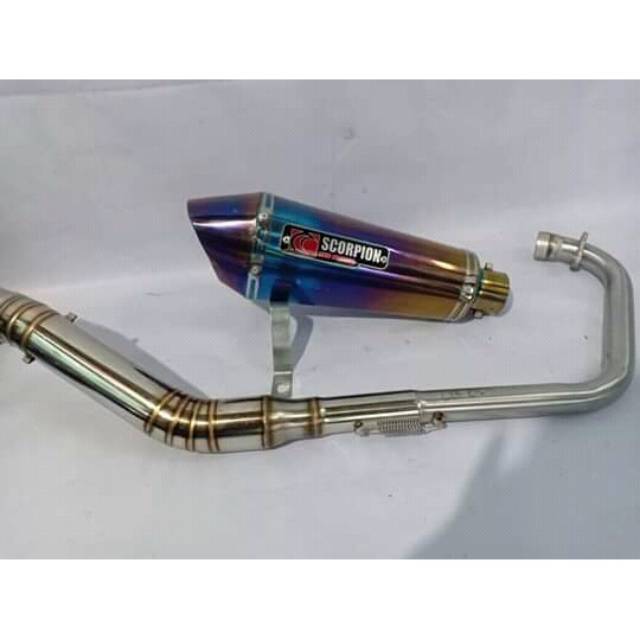 Knalpot Scorpion Pelangi