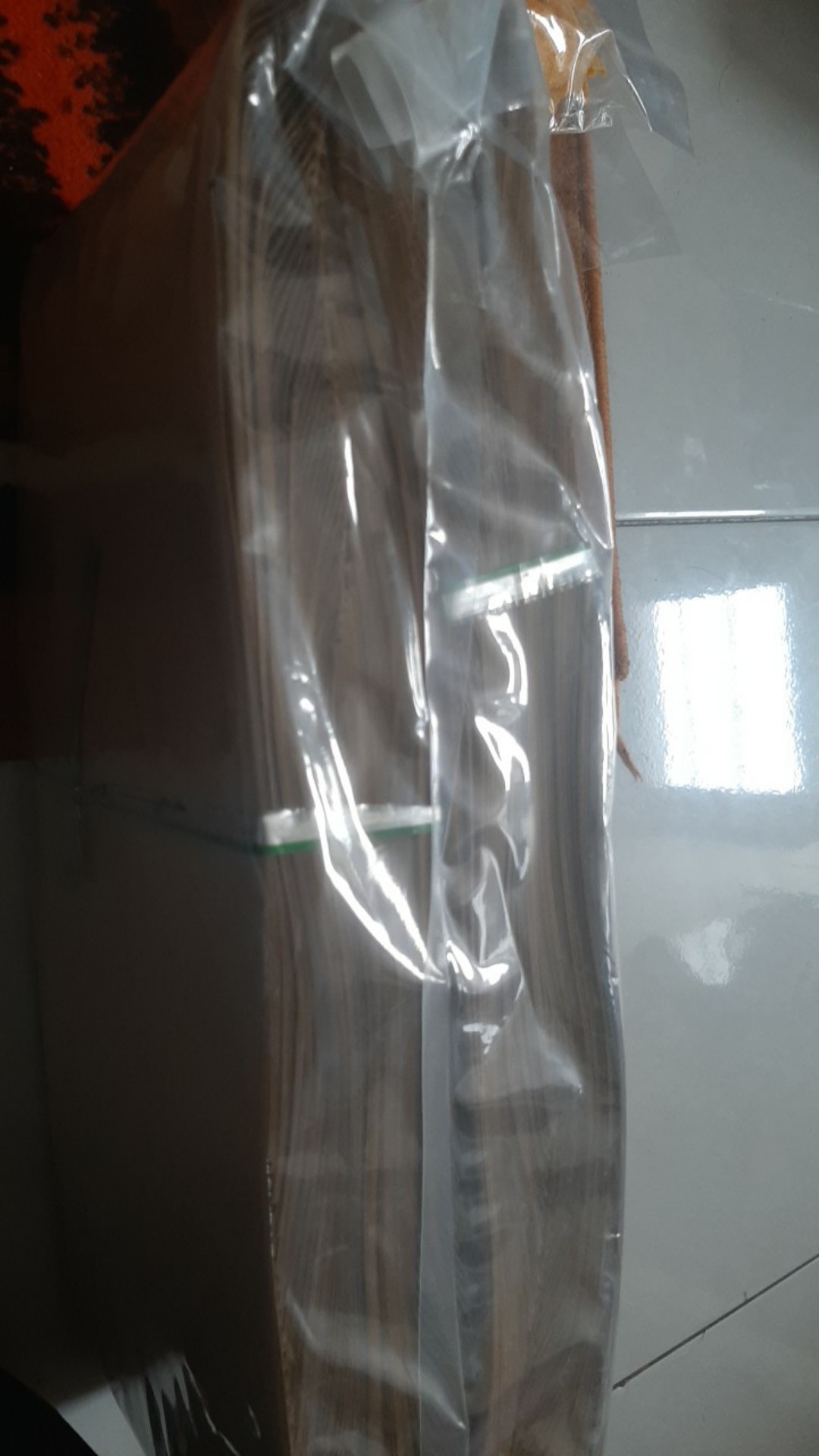 Standing Pouch Kraft Window 18x26 Zipper