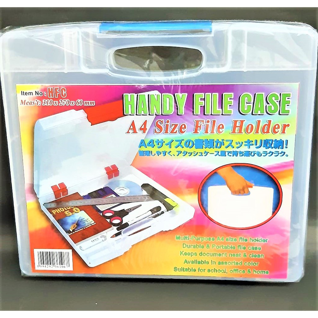 

FILE CASE DOKUMEN KERTAS HARD DOCUMENT CASE A4 HFC PLASTIK TEBAL KERAS SERBAGUNA TENTENG