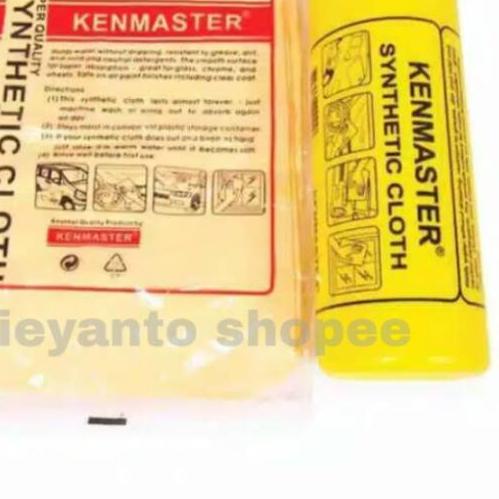 ☈ Kanebo Kenmaster Plas Chamois Lap kanebo cuci mobil motor KENMASTER ORI SUDAH PLUS WADAH TABUNG ♦