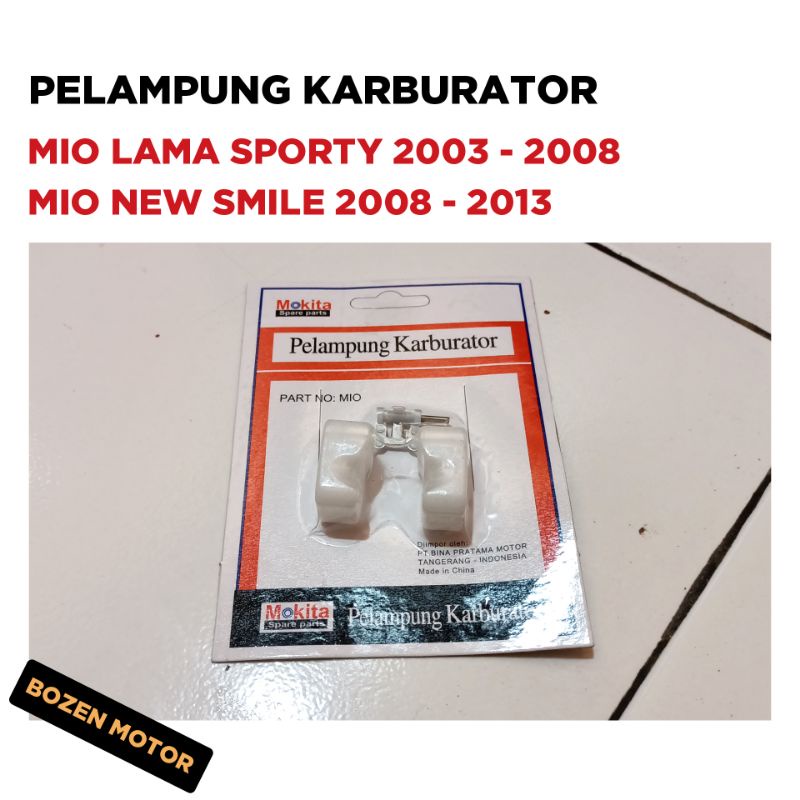 Pelampung Karburator Mio Lama New Smile 2003 2005 2006 2008 2009 2010 2011 2012 Plampung Karbulator