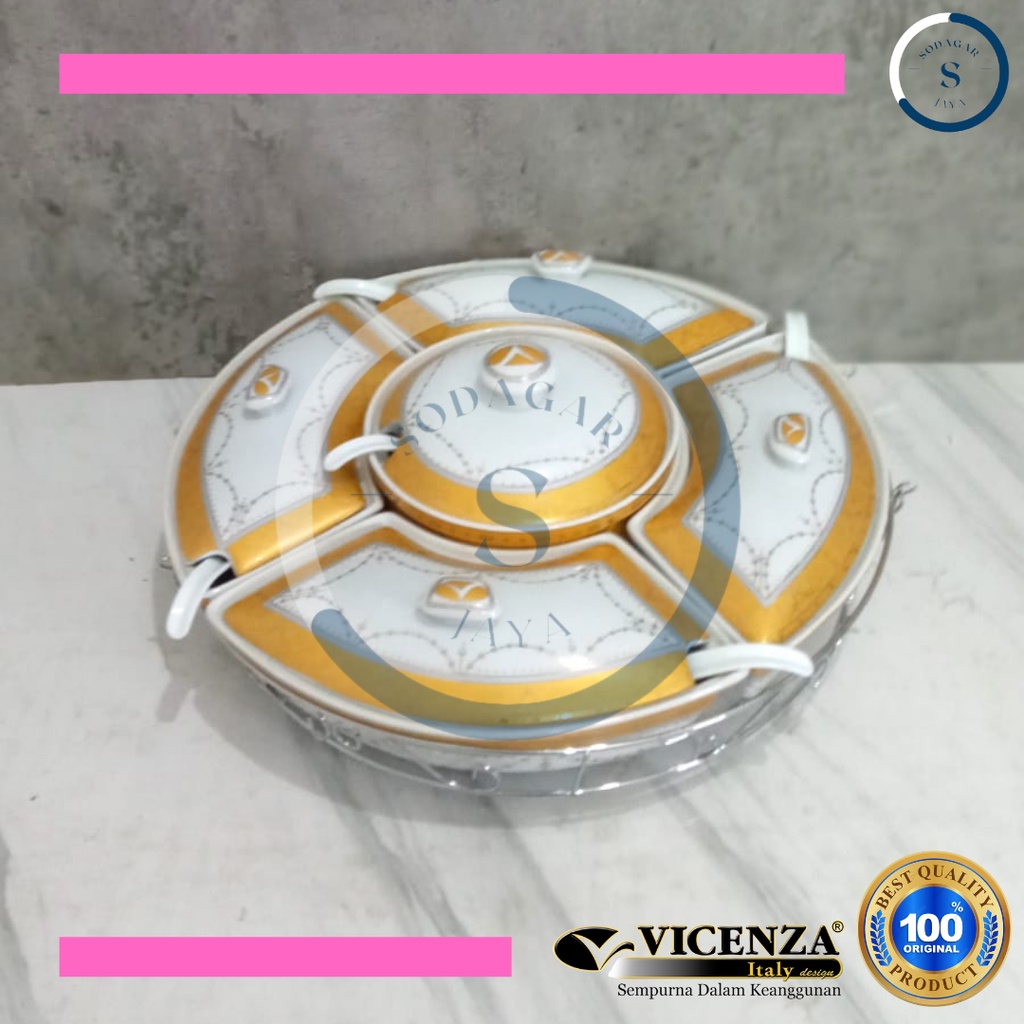 Prasmanan kecil VICENZA dengan roda H14/ Snack prasmanan ViCenza H14