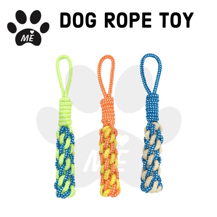 Mainan Anjing Cotton Rope &quot; Pembersih Gigi Anjing Tali Tambang &quot;