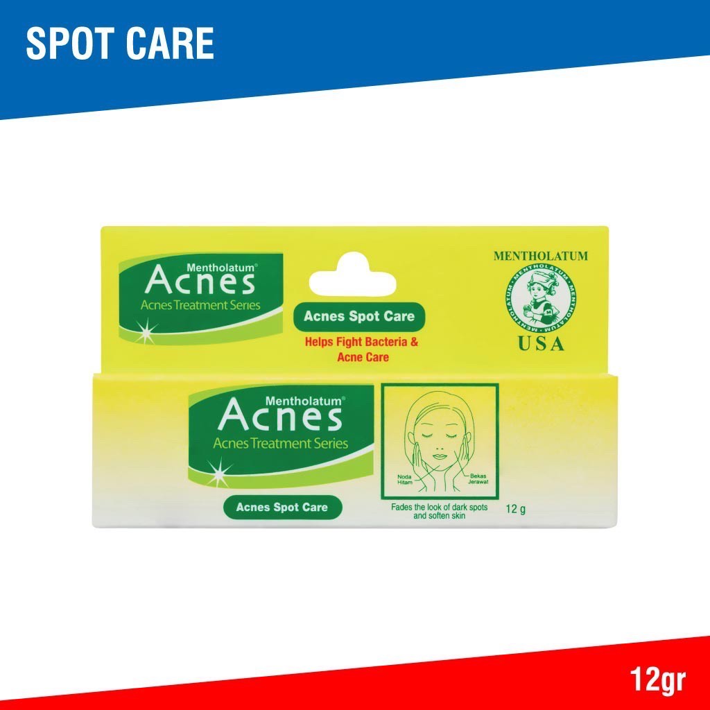 Acnes Spot Care 12gr | Gel / Jel Bekas Jerawat dan Noda Hitam